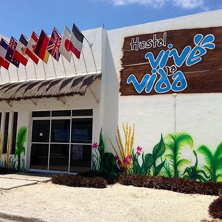 Hostal Vive La Vida بلايا ديل كارمن المظهر الخارجي الصورة