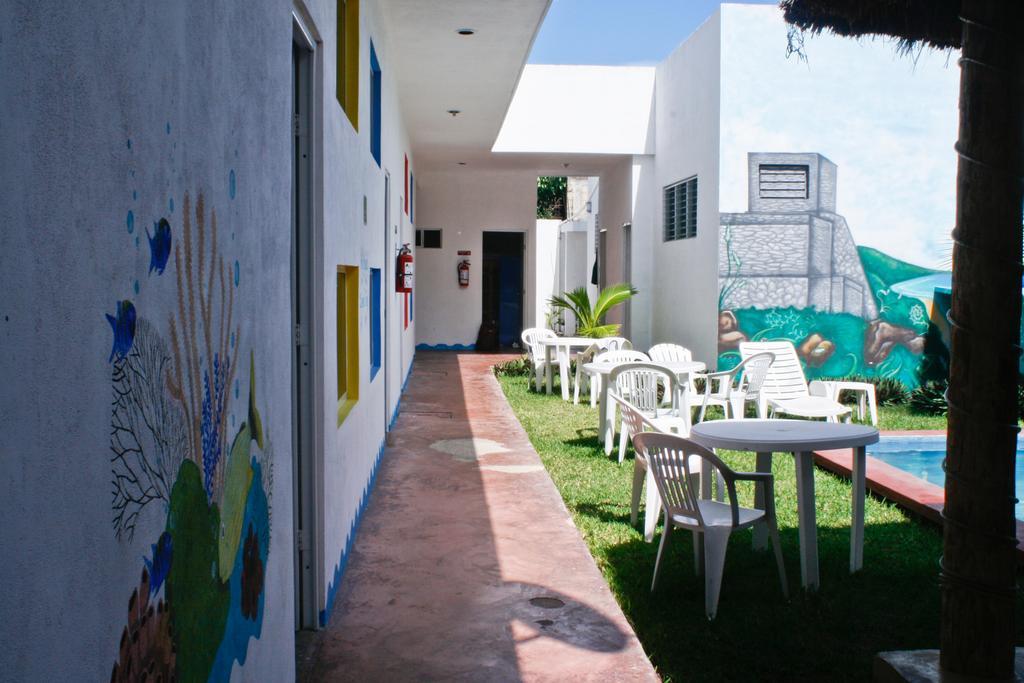 Hostal Vive La Vida بلايا ديل كارمن المظهر الخارجي الصورة