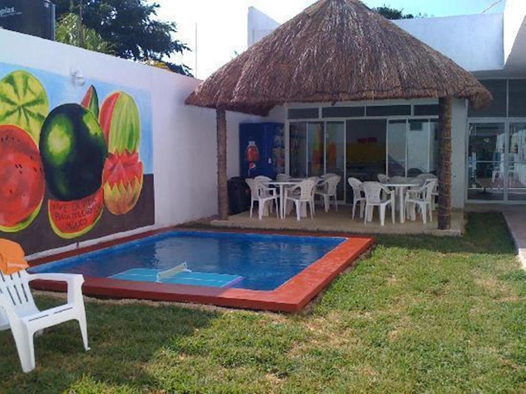Hostal Vive La Vida بلايا ديل كارمن المظهر الخارجي الصورة